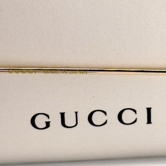 NEW GUCCI SUNGLASSES GG1149S 006 GOLD WOMEN EYEWEAR GUCCI PLUS EARRINGS main image 11